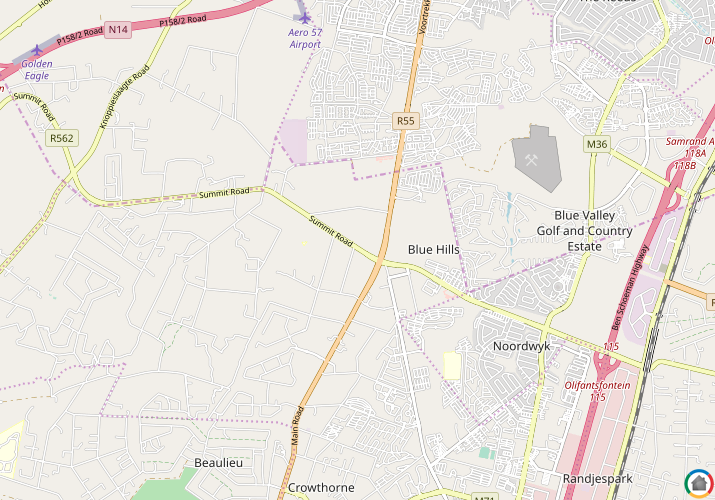 Map location of Blue Hills 397-Jr